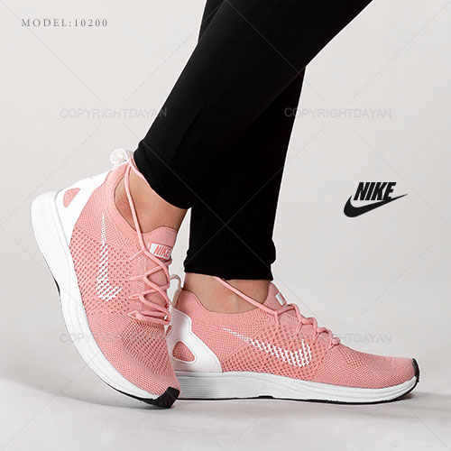 کفش زنانه نایکی Nike مدل 10200 - کتانی دخترانه گلبهی