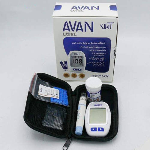 دستگاه تست قند خون آوان AGM01 - نوار تست قند آوان AVAN AGM01