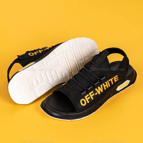صندل Off-White مدل 13706- کفش تابستانی مردانه