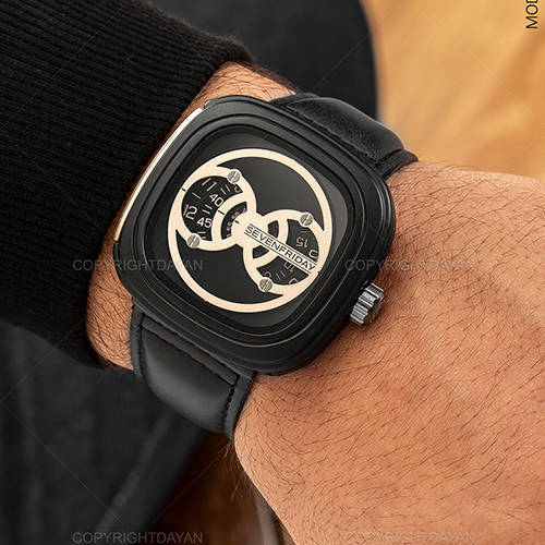 ساعت مچی مردانه Sevenfriday مدل 14753 - ساعت 7 فرایدی مربعی