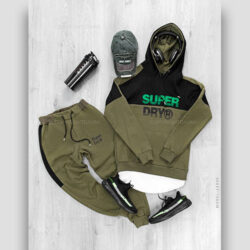 ست سویشرت و شلوار مردانه Superdry - ست ورزشی مدل 15705