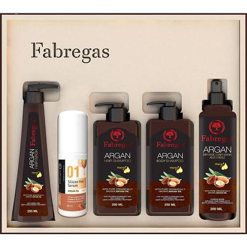 مجموعه ترمیم کننده موی فابریگاس - پک fabregas مدل آرگان