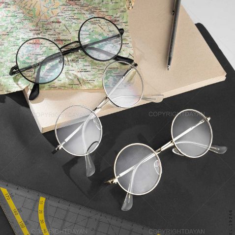 عینک Floy مدل 19246 - عینک فشن شیشه گرد فلوی