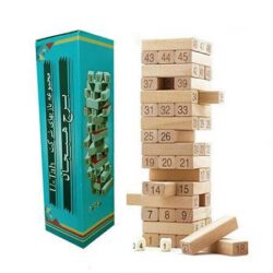برج هیجان جینگا چوبی - Jenga Intellectual Game