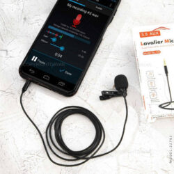 میکروفون GL-119 - میکروفون صدابرداری با گوشی موبایل